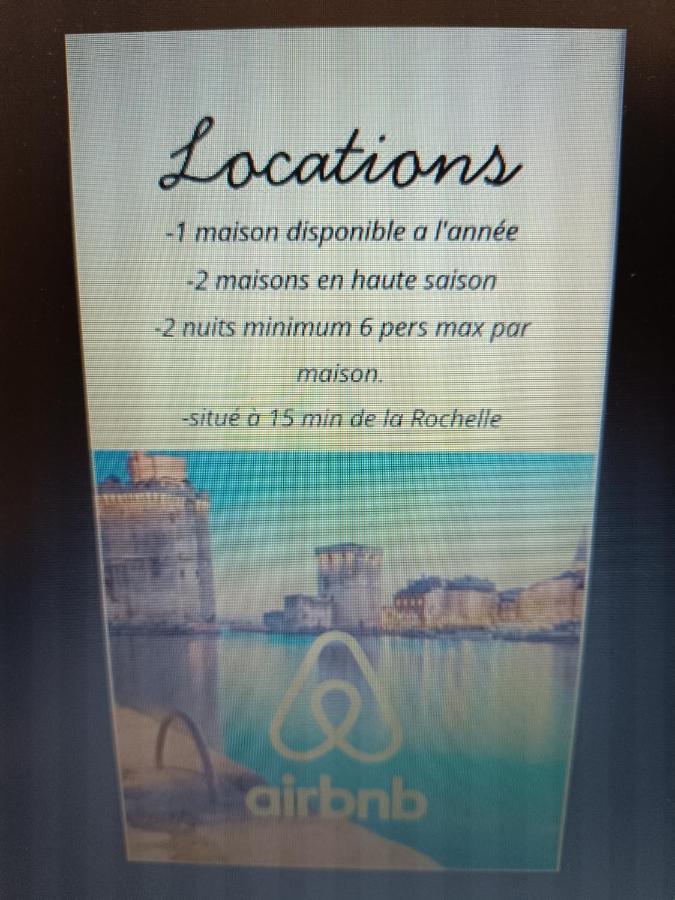Charmante Maison Aux Portes De La Rochelle La Jarrie ภายนอก รูปภาพ